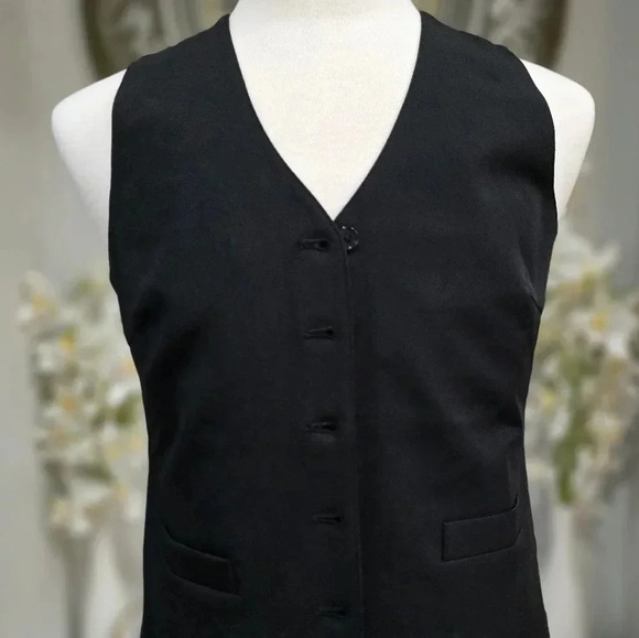 Classic Black Edward's Vest Size Medium - Picture 3 of 9
